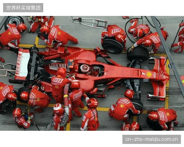 2028年的维修区畅想：集成压电材料的地坪系统，可将赛车进站的压力转化为电能，并为无线数据传输提供动力